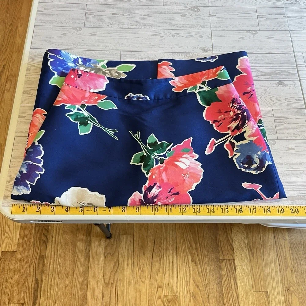 kate spade new york Floral Satin‎ Pencil Skirt 2